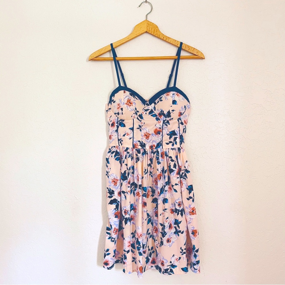 Band of Gypsies Sleeveless Floral Dress